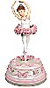 Music Box Ballerina Rose