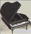 Piano - Baby Grand Music Box in Black (1.18)