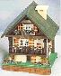 Swiss Chalet Two Story Music Box