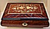 Floral Inlay with Burled and Straight Grain Walnut (1.36)