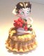 Betty Boop with Roses Musical Figurine