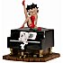 Betty Boop on Black Baby Grand Piano Musical Figurine