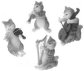 Figurines Kitten Quartet