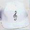 Baseball Caps - G Clef (white)