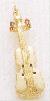 Charms 14K Jeweled Cello