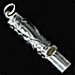 Sterling Silver Ornate Whistle Pendant (Cabby Whistle)