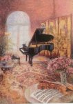 Wall Hangings - Grande Tapestry - The Music Room by Liu