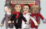 Finger Puppets Composers Set