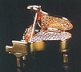 Jeweled Sculpture Piano