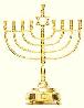 Judaica - Menorah Brass Musical