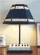 custom lamp made with piano keys 