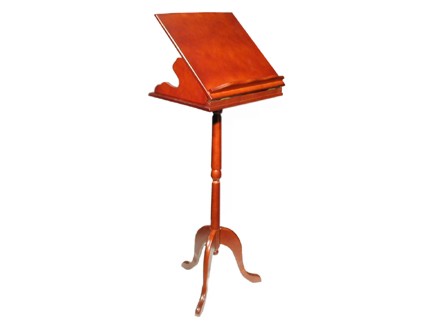 Music Stand Traditional Mahogany